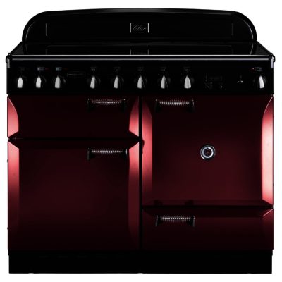 Rangemaster Elan 110cm Electric Induction 101210 Range Cooker in Cranberry with Induction Hob Rangemaster Elan 110cm Electric Induction 101210 Range Cooker in Cranberry with Induction Hob